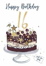 Happy Birthday 16 just for you created by Katie Phythian Design