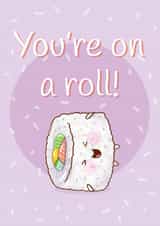 you are on a roll good job Congratulations Card 15943 created by Squiggle Scribble