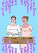 bridgerton daphne Love & Friendship Card 17164 created by Charlotte Ward