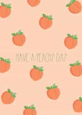 peach peachy Birthday Card 19012 created by LAYERS DESIGNS