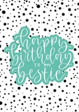 bestie to my bestie Birthday Card 19446 created by Cate Creates