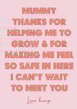 To mummy love bump created by Nicola Jo