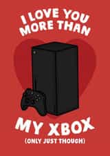 XBOX game Anniversary Card 13336 created by Studio Doodles