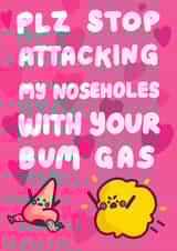 hearts fart Anniversary Card 47718 created by @A Charm of Cards