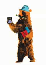 bear bear necessities Just because Card 23701 created by Katie Edwards