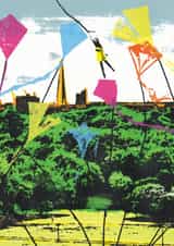 primrose hill kite Love & Friendship Card 23707 created by Katie Edwards