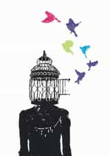 freedom free yourself Send A Smile Card 23710 created by Katie Edwards