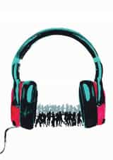 silent disco party Card 23712 created by Katie Edwards