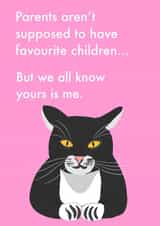 cat cat mum Mothers Day Card 18955 created by CressidaMakesCards