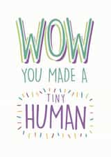 wow shocked New Baby Card 21883 created by bump birth & baby 2020