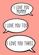 counting funny Mothers Day Card 48173 created by Genna Beesley