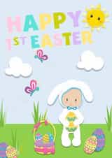 boy cute Easter Card 14840 created by PMPrinted