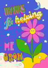 groovy funky Thank You Card 21263 created by Lucky in Love
