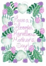 flower spring Mothers Day Card 46958 created by Doc_Doodle