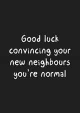 Congratulations Funny New Home Card 44722 created by @StarBerry