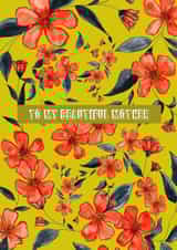 beautiful mother Mothers Day Card 21894 created by Louise Powers