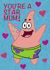 spongebob patrick Mothers Day Card 21723 created by Lily Bowerman