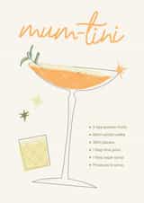 Mum-tini created by Kard & Cotton