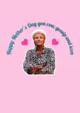 Pat butcher Eastenders Mothers Day Card 11205 created by Peculiar Print Shop by Hannaeyetattoo 