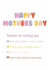 mother mum Mothers Day Card 12857 created by Splodge Designs
