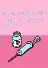 mum boost Mothers Day Card 48254 created by Abigail Hall