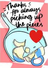 thanks help Thank You Card 21902 created by Phoebe