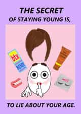 lie age Birthday Card 46412 created by Kamila C.