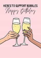 support bubbles bubbles Birthday Card 21903 created by Jam On Toast