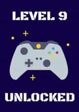 9th 9 Birthday Card 21648 created by Evezee