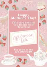 mum strawberry Mothers Day Card 45822 created by Little Eden Studio