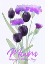 watercolour arty Mothers Day Card 36697 created by Dark Finch