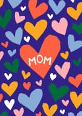 mom for mom Mothers Day Card 43249 created by Jive Prints