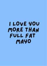 i love you more than Anniversary Card 47028 created by Happy Dollop