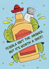 Funny Friendship Card - Tequila Shot created by Keely Graham