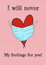 heart mask Anniversary Card 41800 created by Funnilyenough