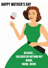 because childen Mothers Day Card 37119 created by Broken ReCARD