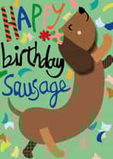 sausage party Birthday Card 17145 created by jesskate