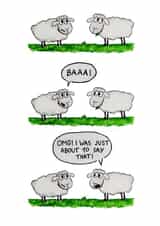 joke animal Card 42743 created by ME Illustrations