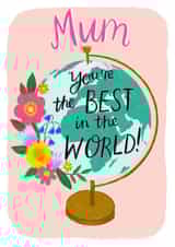 globe world Mothers Day Card 48325 created by Rumbambar
