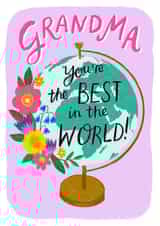 grandma world Mothers Day Card 48327 created by Rumbambar
