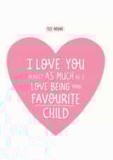 For Mum Mother's Day Mothers Day Card 16228 created by Inky in the Wild