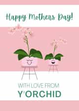 house plants flowers Mothers Day Card 46839 created by Margot Hill