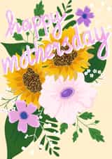 pretty cute Mothers Day Card 45114 created by Fiesta de Papel