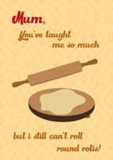 indian food indian Mothers Day Card 45203 created by Eastential