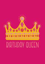 birthday queen queen Birthday Card 21534 created by Sasha Pretoria Design