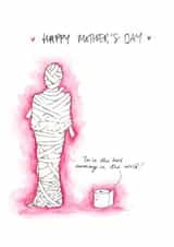 Mummy Mother Mothers Day Card 47545 created by Victoria Llewellyn
