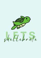 marine life sea turtle Congratulations Card 47185 created by ChronicPrints