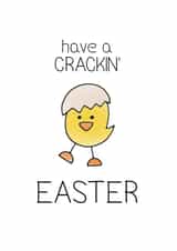 Cute Easter Chick Card 1000 created by Bev O'Connor || @oconnordesign