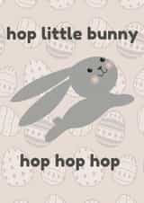 hop hoppy Easter Card 21788 created by Mess & Sprinkles