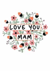 mam flowers Mothers Day Card 18850 created by Sara Fortune